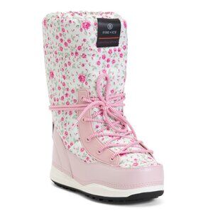 BOGNER X LOVE SHACK FANCY Pink Diamond Made In Italy La Plagne Snow Boots